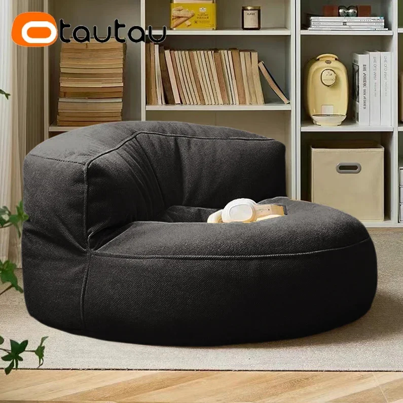 Floor Cushion Pouf - Otautau-防水充填豆袋,プーフチェア,庭,ビーチ,プール,パフ,オットマン,サロン,ソファシート,sf133