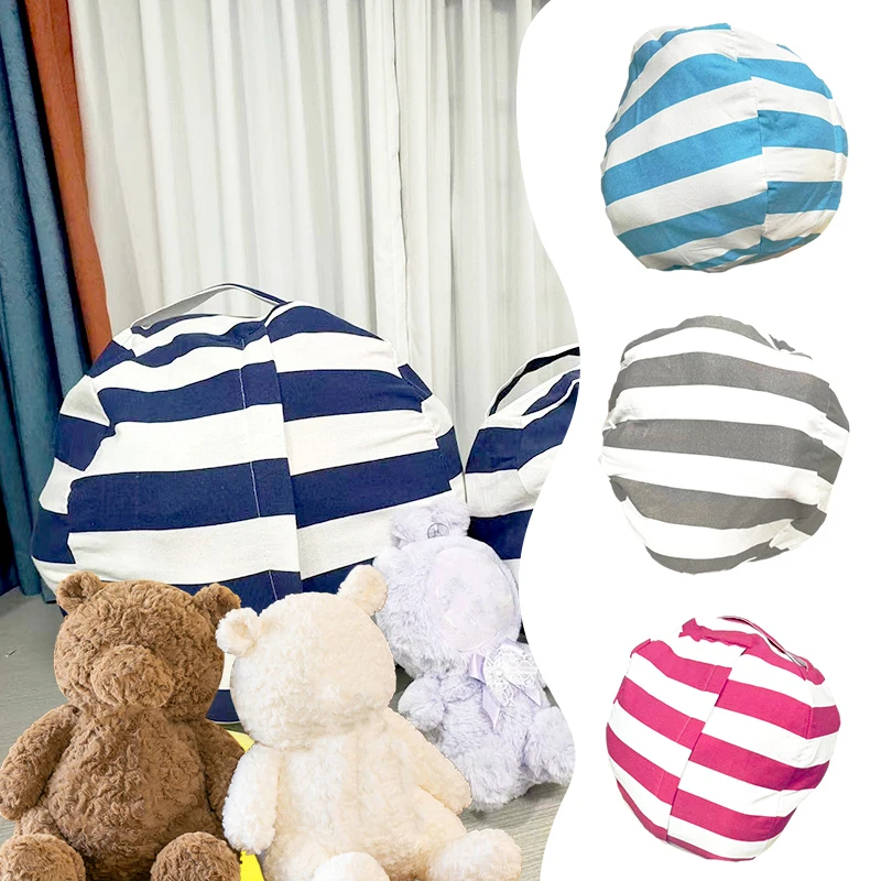 新しいビーンバッグ収納ぬいぐるみチェア子供用おもちゃジップキ - Floor Cushion Pouf のレビューと価格