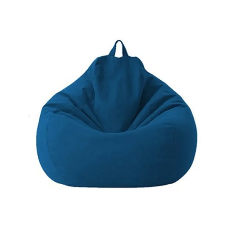 タタミ生地の怠惰なソファカバー,詰め物のない豆のバッグ,単色 - Floor Cushion Pouf のレビューと価格