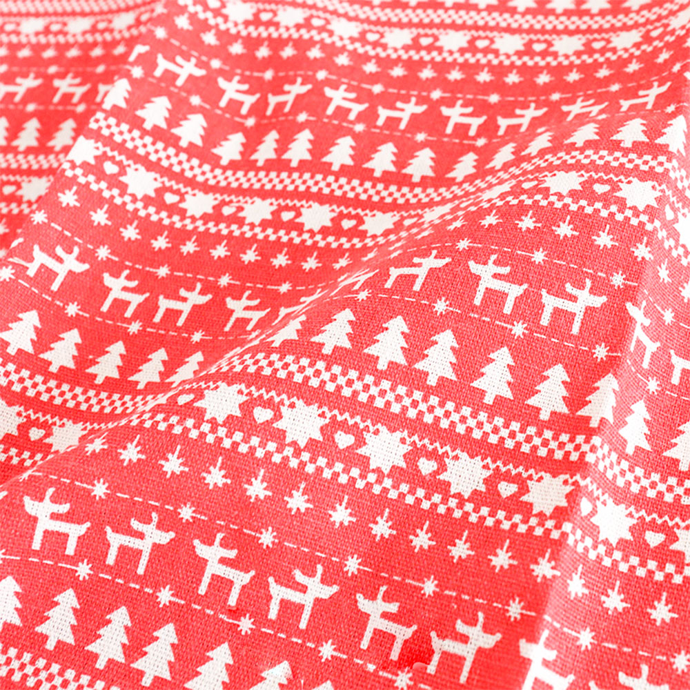 45/90 × 145 センチメートル松雪クリスマス印刷コッ - Home Textiles Importers In Usa のレビューと価格