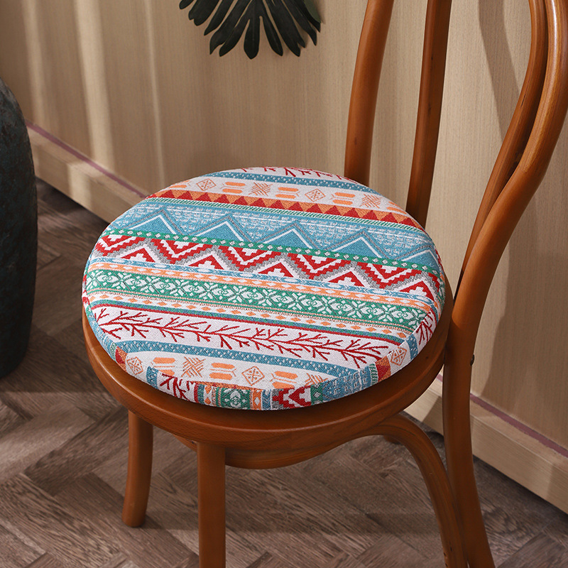 厚さ4.5cmのメモリーフォーム丸型フロアクッション、滑り止 - Floor Cushion Pouf のレビューと価格