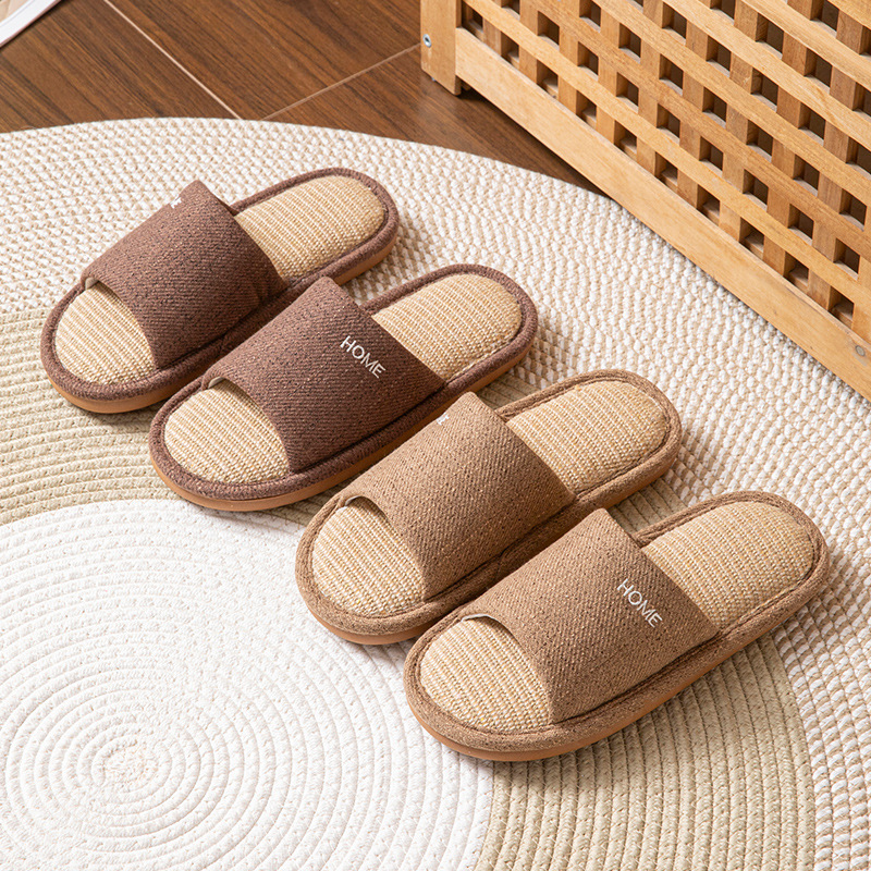 リネンプラットフォーム女性のスリッパハウス 2026 春夏デ - Home And Textiles のレビューと価格