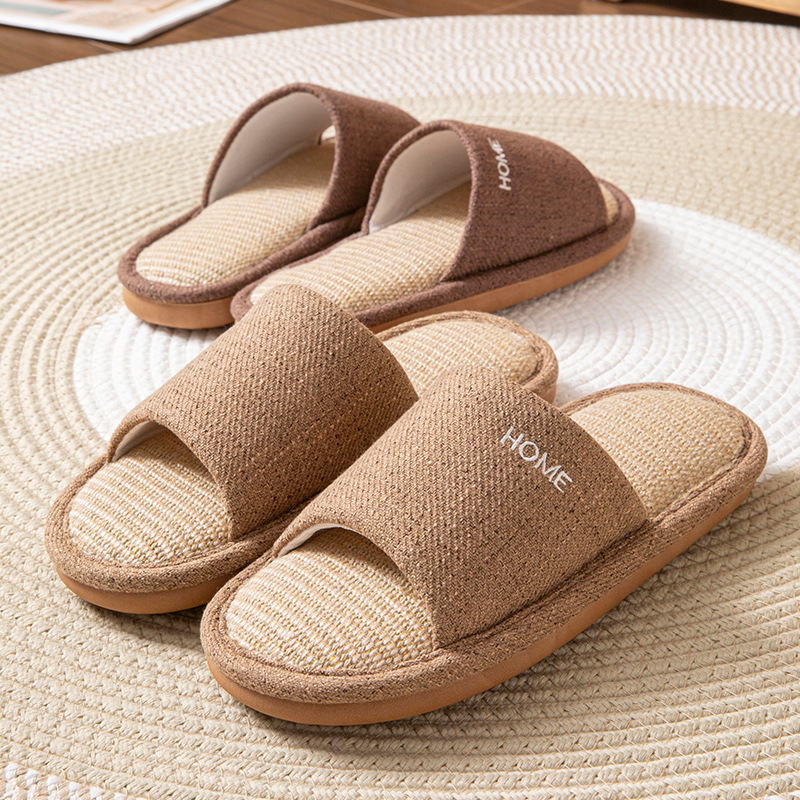 リネンプラットフォーム女性のスリッパハウス 2026 春夏デ - Home And Textiles のレビューと価格